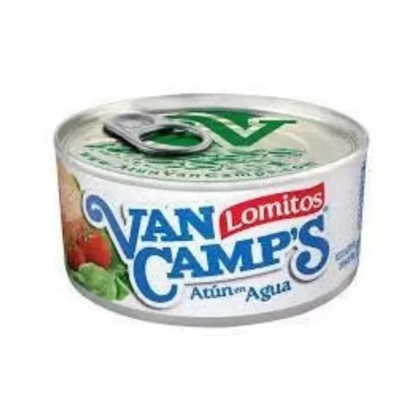 Atun van camps en agua