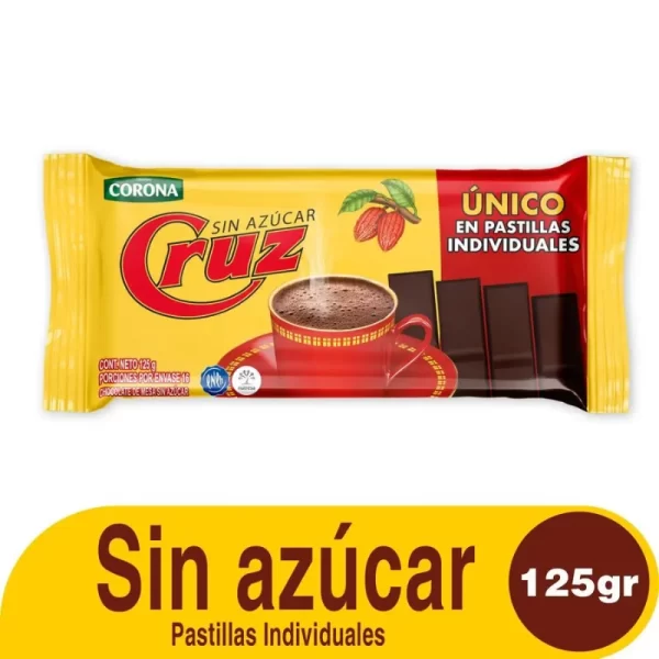 Chocolate Cruz de 120 Gramos