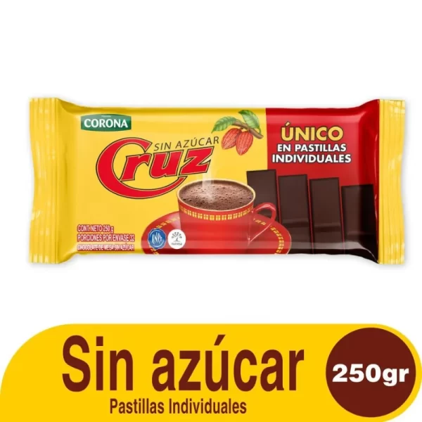 Chocolate Cruz de 250 Gramos