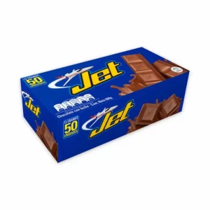 Chocolatina jet 50 unidades