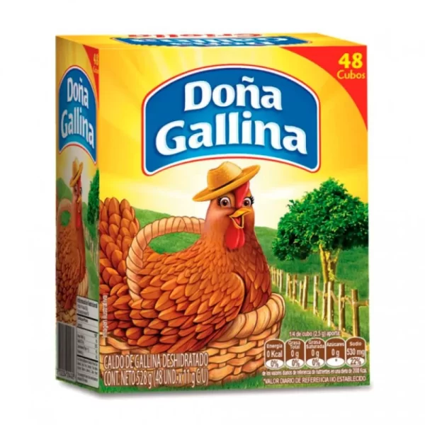 Caja de doña gallina 48 unidades