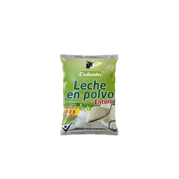 Leche en polvo colanta entera 380 gramos