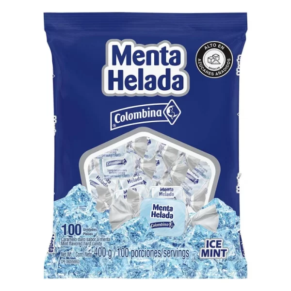 Bolsa de menta por 100 unidades