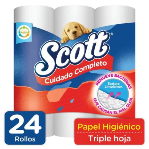 Papel higienico scott 24 rollos