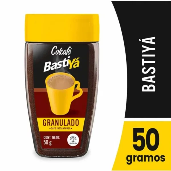 Cafe la bastiya granulado 50 gramos