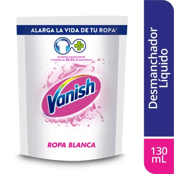 Desmanchador vanish ropa blanca 130 Ml