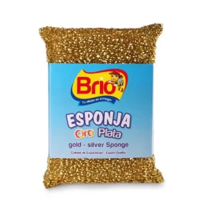 Esponja oro plata
