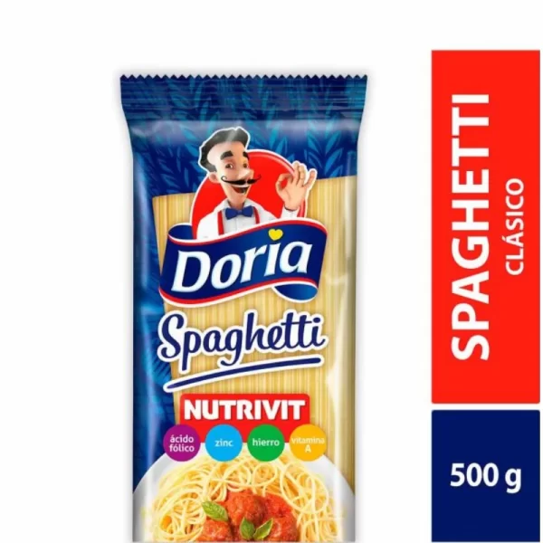 Spaguetti doria clasico 500 gramos