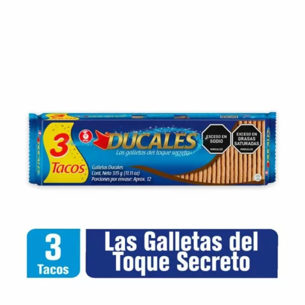 Galletas ducales 3 tacos