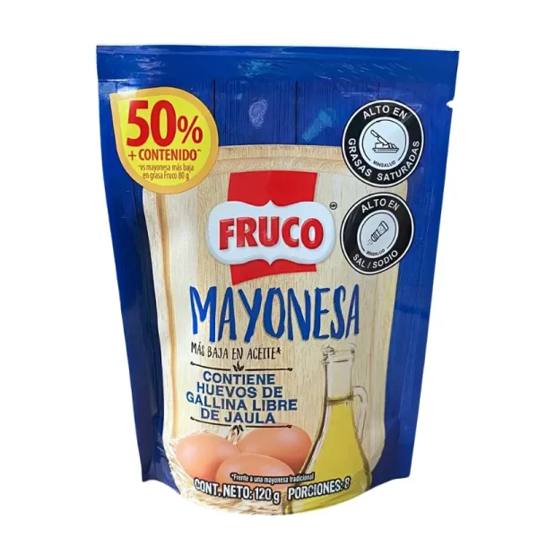 Mayonesa fruco 120 gramos