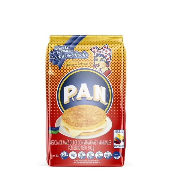 Harina pan de chocolo