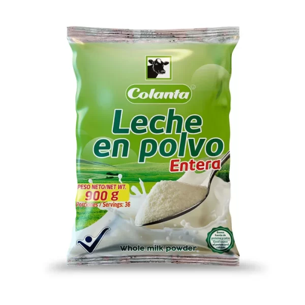 Leche en polvo colanta 900 gramos